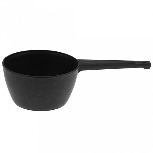 Ковш пластмассовый 1л, д15см, h8см, хозяйственный, усиленный, ударопрочный, полипропилен, черный (Россия) - Домашняя мода фото 13