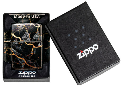 Зажигалка ZIPPO Мраморные переливы | Fusion Marble 46255