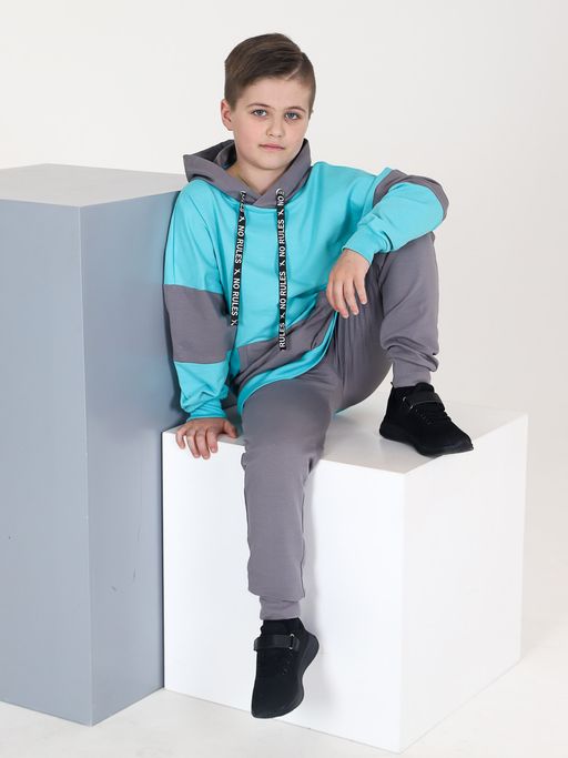 КМ112 Костюм "Last Peep" (тёмно-ментоловый)