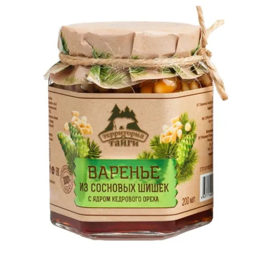 Варенье из сосновых шишек с ядром кедрового ореха 250г