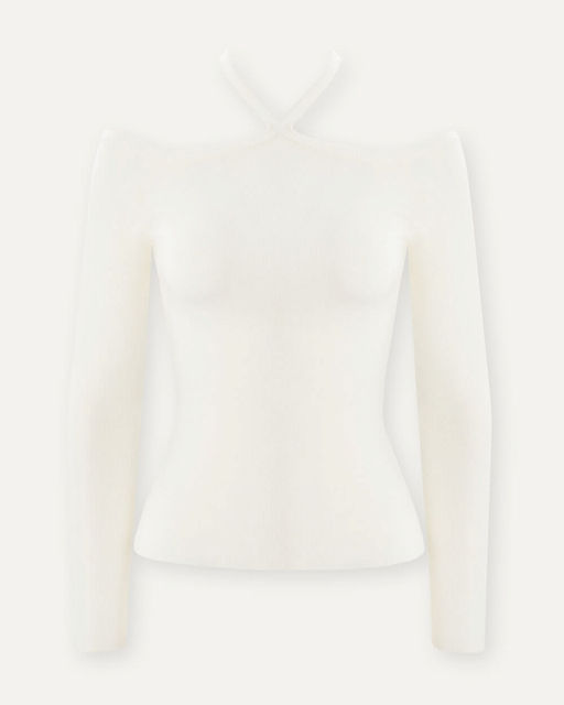 Джемпер с перемычкой через шею - Incity фото 2