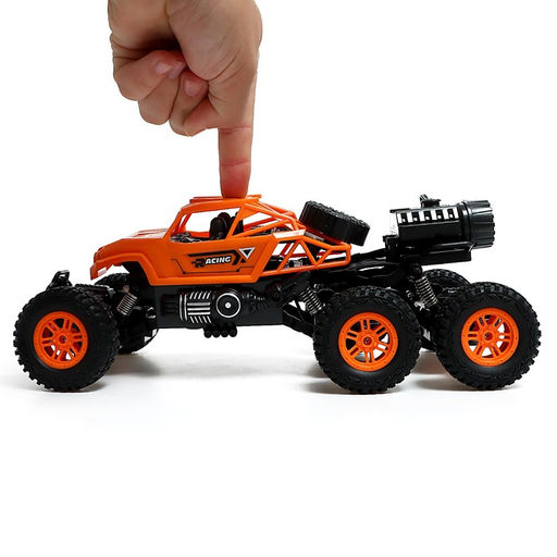 Джип Горный гонщик, радиоуправление, дым, 6 колёс, с аккумулятором - Simaland фото 4