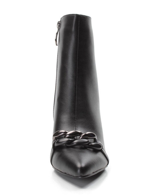 01-PCM343-1 BLACK Ботинки демисезонные женские (натуральная кожа, байка) - Фабричный китай фото 9