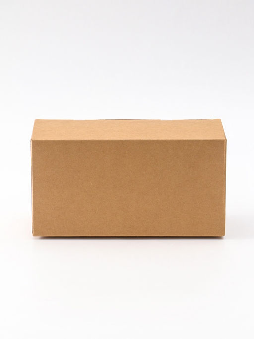 Цена за 4 шт. Коробка складная крафт, упаковка, 19.8×8.3×10.3 см