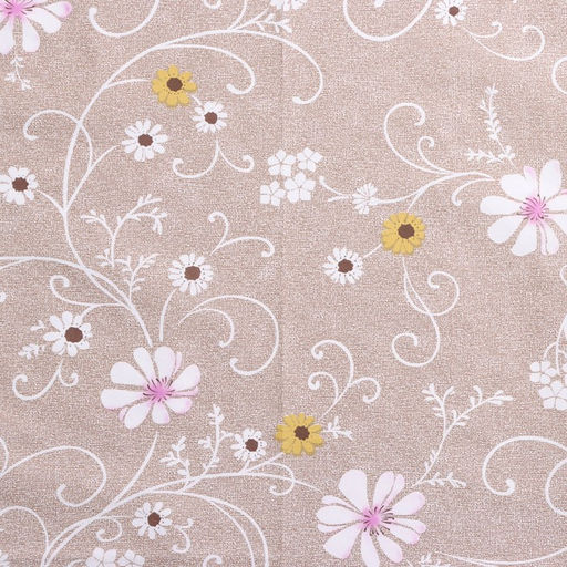 Скатерть на стол на нетканой основе Ромашки, 137110 см, цвет коричневый - Simaland фото 3