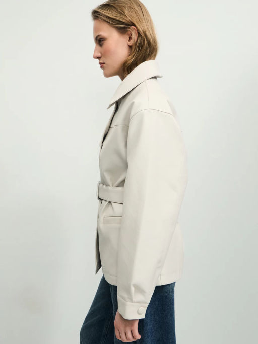 Куртка-рубашка с поясом ZR2604102208-60 / Zarina  фото 6