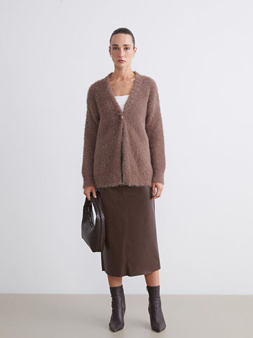 V Yaka Kad?n Pel?? Triko H?rka