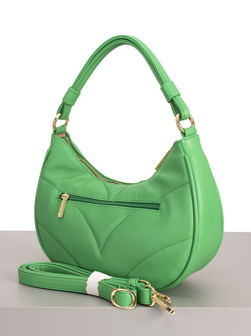 LACCOMA сумка Шерри-Ф826-зеленый эко кожа хлопок  фото 3