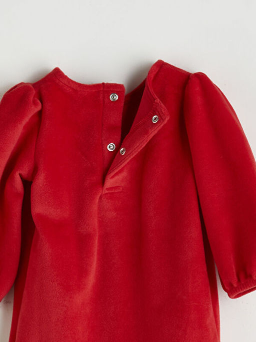 Fiyonk Detayl? K?z Bebek Tulum