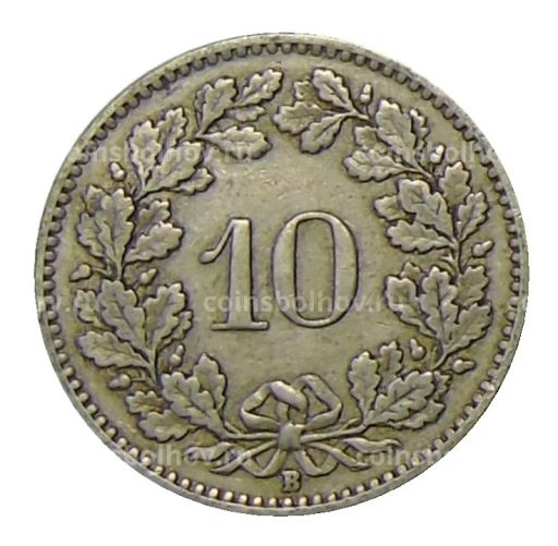 10 раппенов 1925 года Швейцария