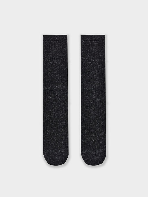 Цена за 5 пар! Носки-гольфы женские в черном цвете - Mark formelle фото 7