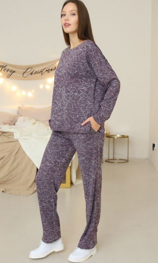 Брюки женские 156L10 сиреневый