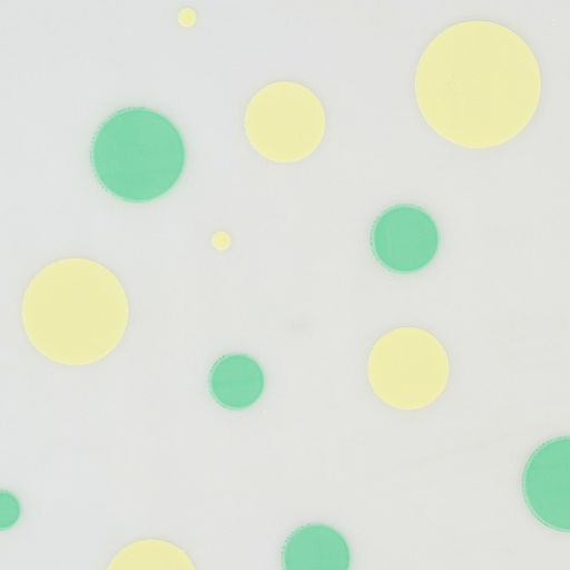 Пленка для цветов и подарков, матовая Конфетти тиффани-кремовый 0.6 х 8.2 м, 35 мкм - Simaland фото 3