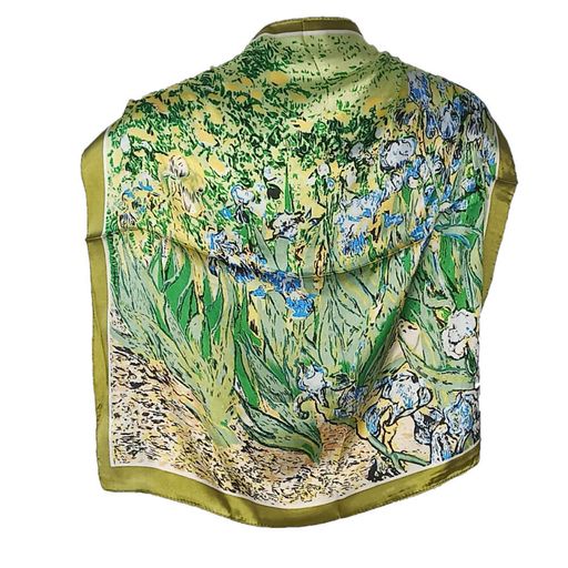 Платок Ирисы - Здесь был Винсент фото 2