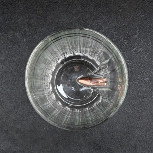 Стакан гранёный непробиваемый с пулей Крафт, 250 мл