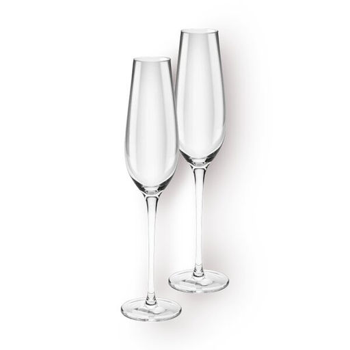 Набор бокалов для шампанского APOLLO Sun 270 мл 2 пр.  фото 2