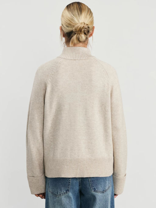 Вязаный джемпер на молнии / Zarina