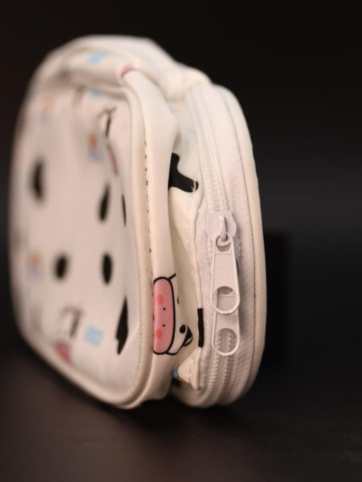 Пенал-косметичка "Funny animals", white (20*12*6.5 см)