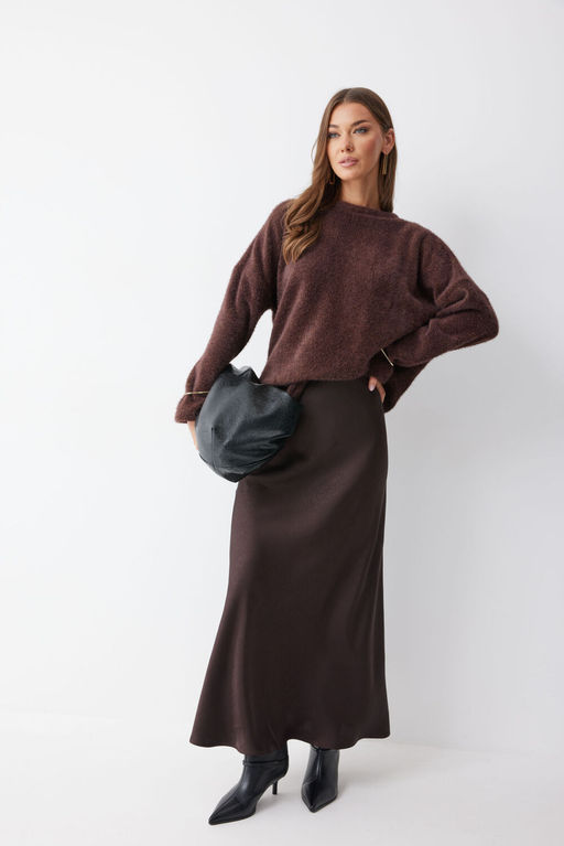Юбка LYUSHe 4238 коричневый  фото 8