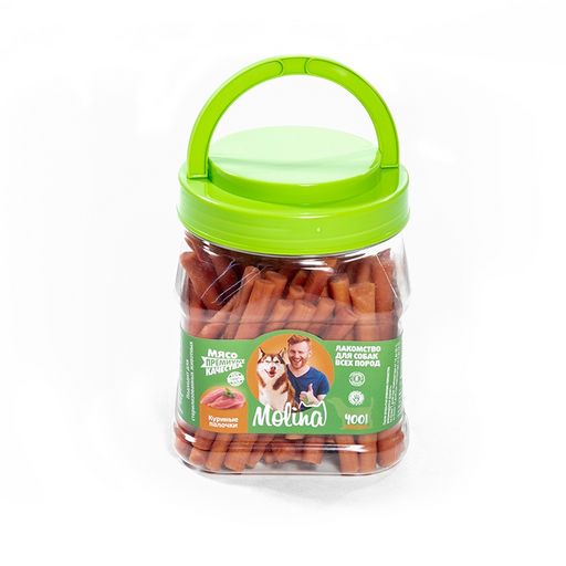 Молина Куриные палочки, 400 г (811шт) (7544)