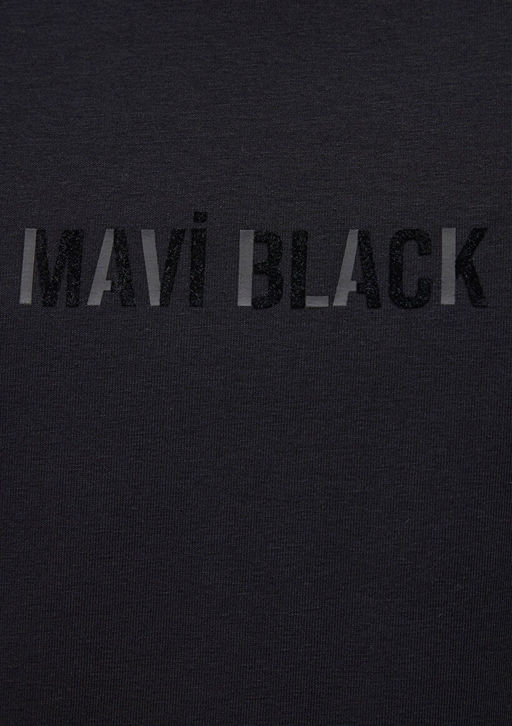 Mavi Black Bask?l? Siyah Tisort  фото 6