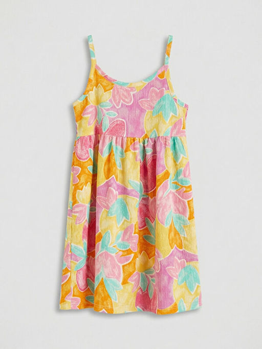 Bisiklet Yaka K?z ?ocuk Elbise