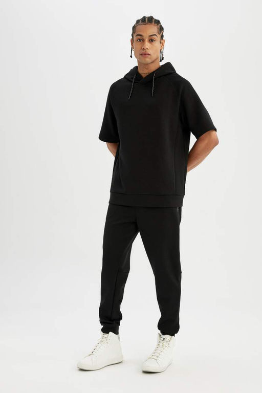 DeFactoFit Облегающие спортивные штаны для бега со стандартными штанинами из ткани для подводного плавания с аквалангом  фото 2