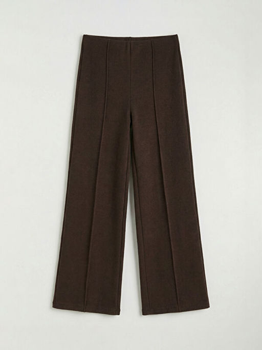 Beli Lastikli Geni? Pa?a Kad?n Triko Pantolon