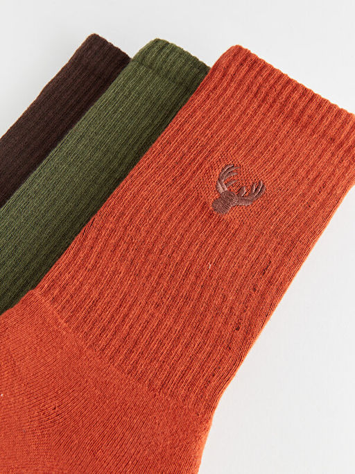 Nak??l? Erkek Soket ?orap 3l? - Waikiki фото 3