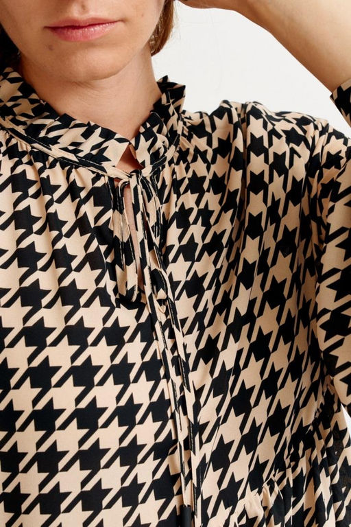 Платье свободного А-силуэта Linda (Цвет: Лаванда) - Morozov Amavie фото 11