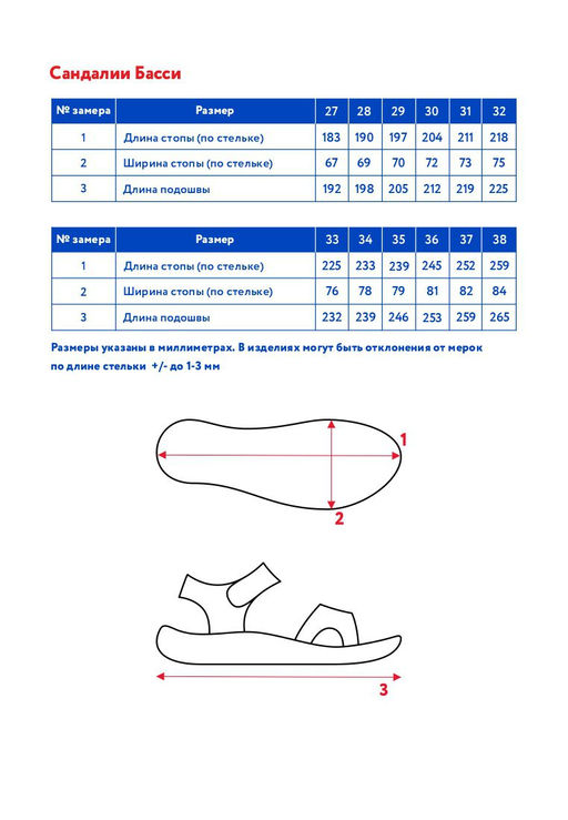 Сандалии детск. Басси - Oldos фото 7