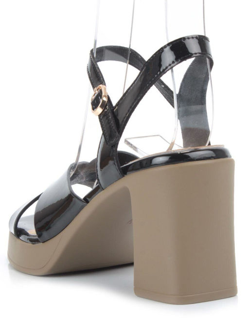 08-PEAG87-2 BLACK Босоножки женские (натуральная кожа) - Фабричный китай фото 5