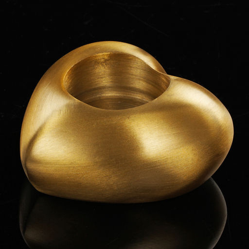 Подсвечник «Сердце», на 1 свечу, 8.5×9×4 см, алюминий