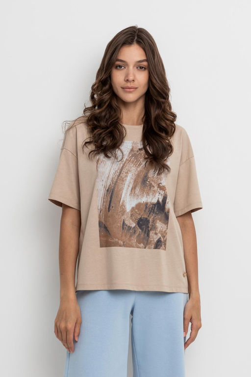 VERY NEAT _ ЕВТ 3230/темно-бежевый фуфайка жен