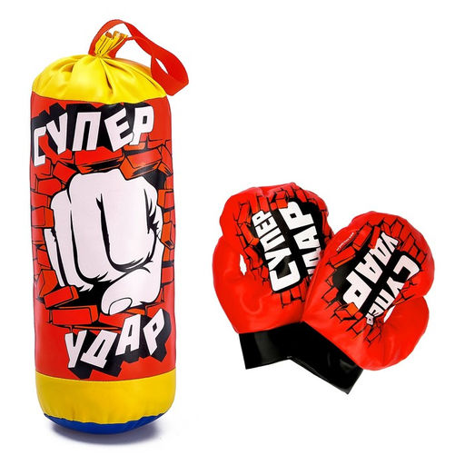 Игровой набор для бокса Суперудар, МИКС