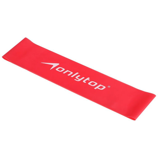 Фитнес-резинка ONLYTOP, 30.5×7.6×0.05 см, нагрузка 4 кг, цвет фуксия