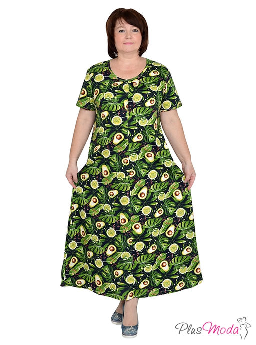 Платье Модель №612 размеры 44-82 - Plusmoda фото 3