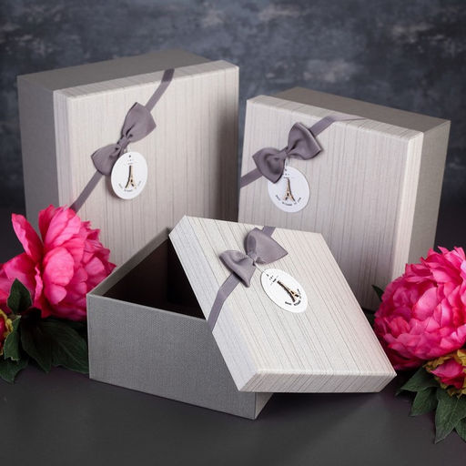 Набор коробок 3 в 1, 21 х 21 х 12 - 17 х 17 х 9 см