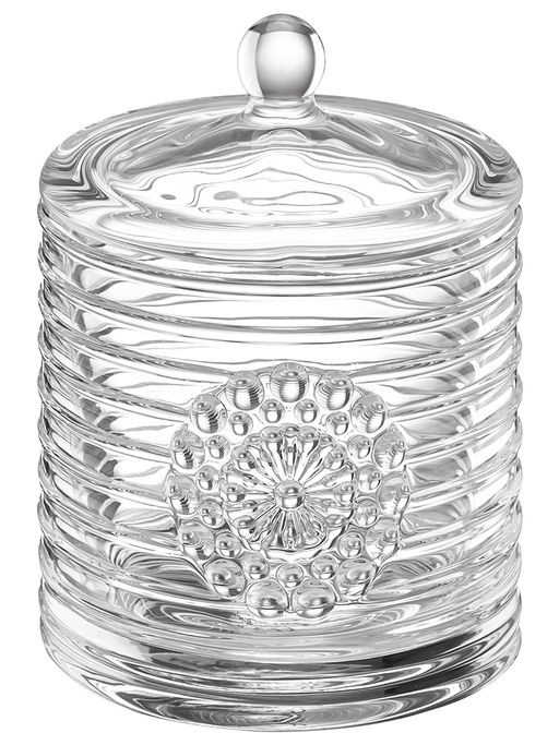 Сахарница 300 мл 8,5*8,5*12 см "Медальон", стекло
