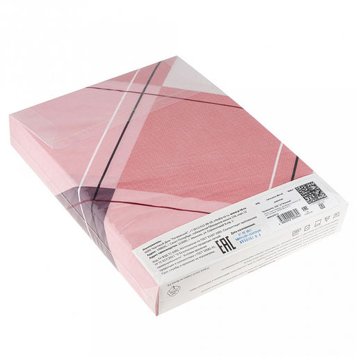 Постельное белье, комплект 2-х спальный Феба 4 предмета: пододеяльник 175х215см, евро-простыня 220х240см, 2 наволочки 70х70см с клапаном-запахом, полисатин Премиум 90г/м2, упаковка классическая ПВХ 32х41см, Домашняя мода (Россия)  фото 3