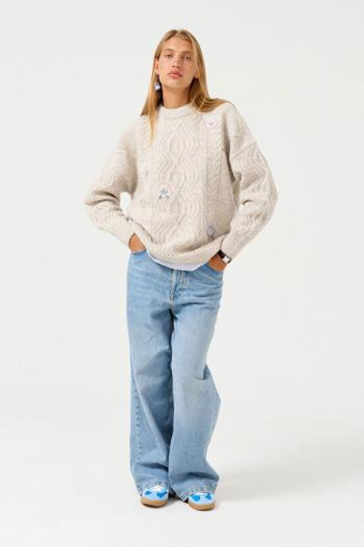 Джемпер 2918 анютины глазки