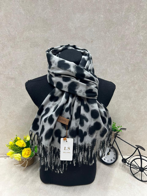 Мягкий палантин из кашемира мультицвет