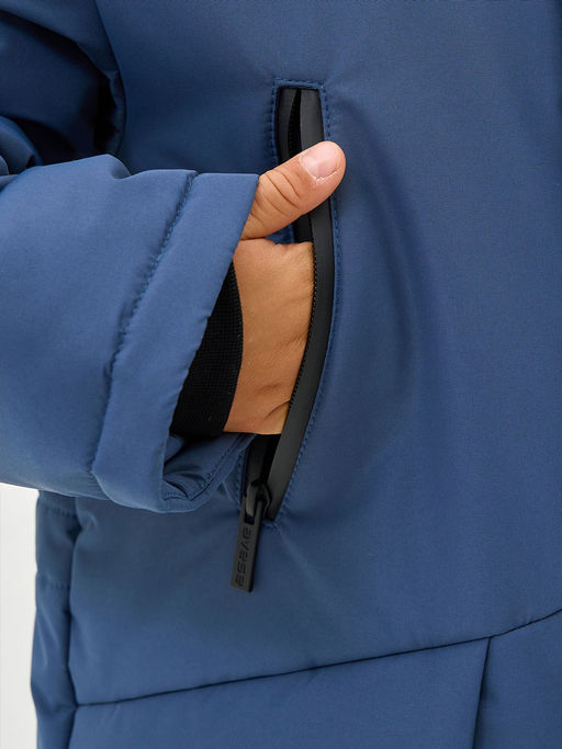 Куртка зимняя 25537-524 джинсовый