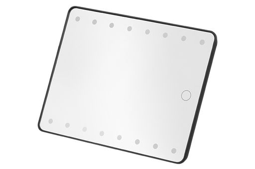 Зеркало настольное 16,9*4,8*21,8 см Черное с подсветкой LED USB - Elan gallery фото 5