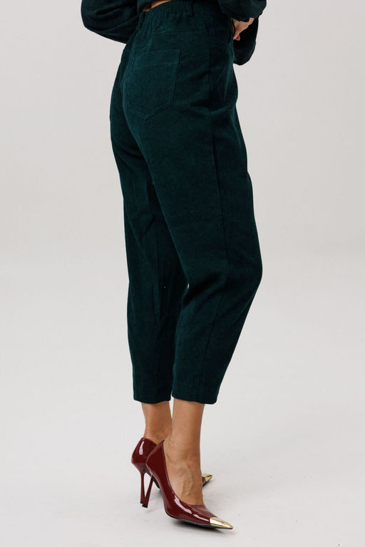 Брюки ANELLI 1747 зеленый корд