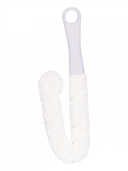 Щетка (ершик) для мытья стаканов и бутылок белый полиуретан, ПП - Denastia фото 3