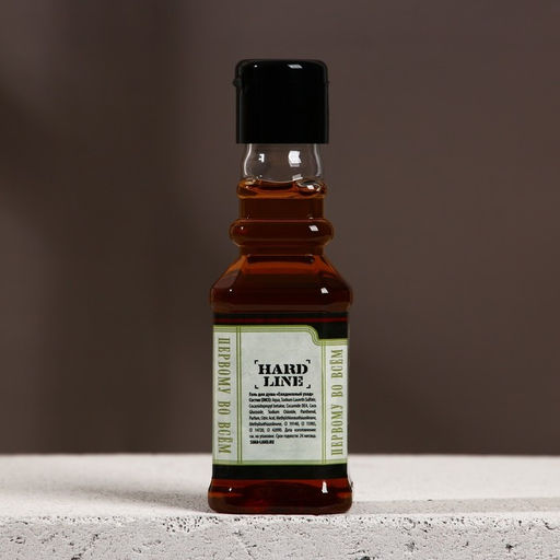 Подарочный набор На удачу, гель для душа виски 100 мл и стопка, HARD LINE