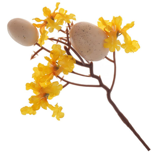 Ветка искусственная "Пасхальная", L10 W3 H16 см