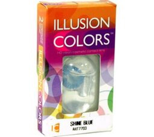 Линзы контактные ILLUSION colors SHINE 2шт. - Alcon фото 2