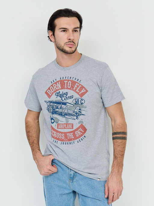 Футболка мужская арт. 02285/Airplane